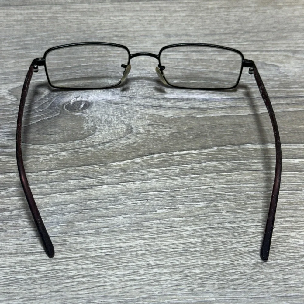 Ray-Ban‎ RB6236 2503 Eyeglass Frames 52-18 135 Rectangular Brown Tortoise Metal